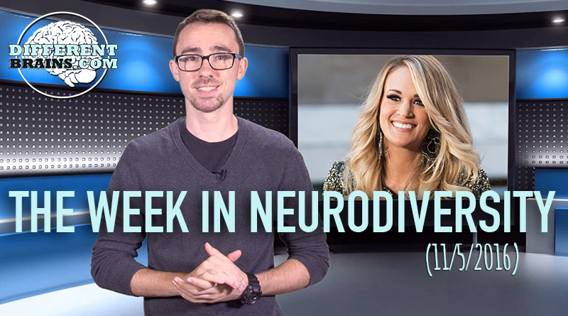 Week In Neurodiversity – Boy With Tourette’s Sings With Carrie Underwood (11/05/16)