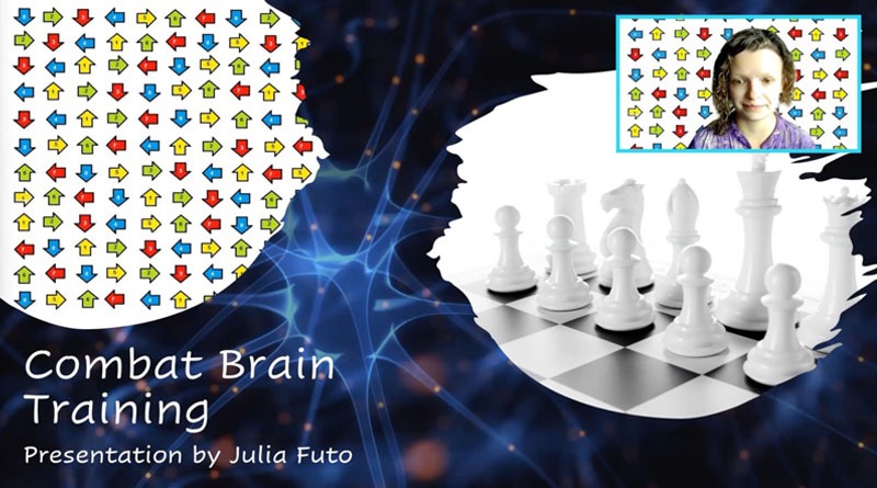Cover Image - "Combat Brain Training" By Julia Futo | DB Speaker Bureau
